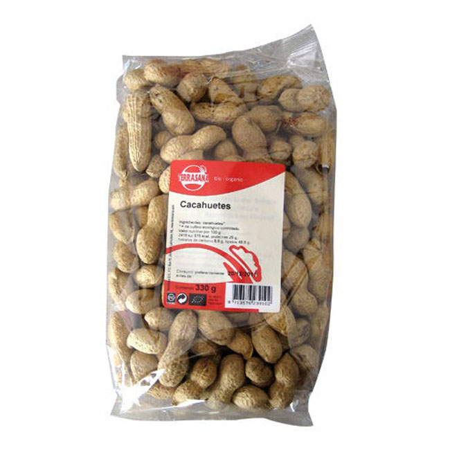 Cacahuetes con cáscara 330g