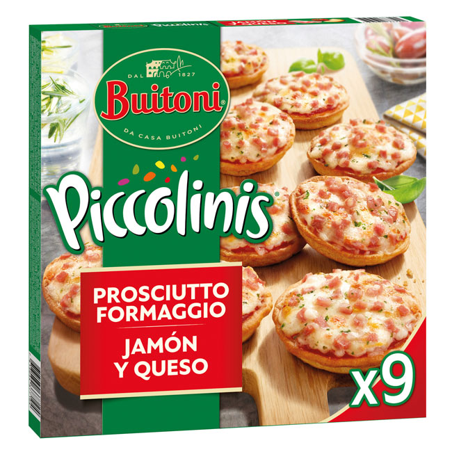Mini pizzas cuatro delicias 180g (4ud)