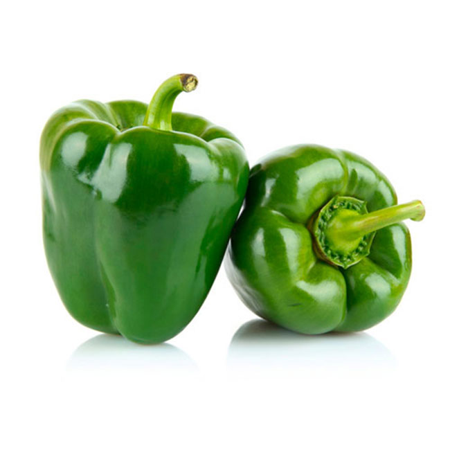 Pimiento ecológico california verde