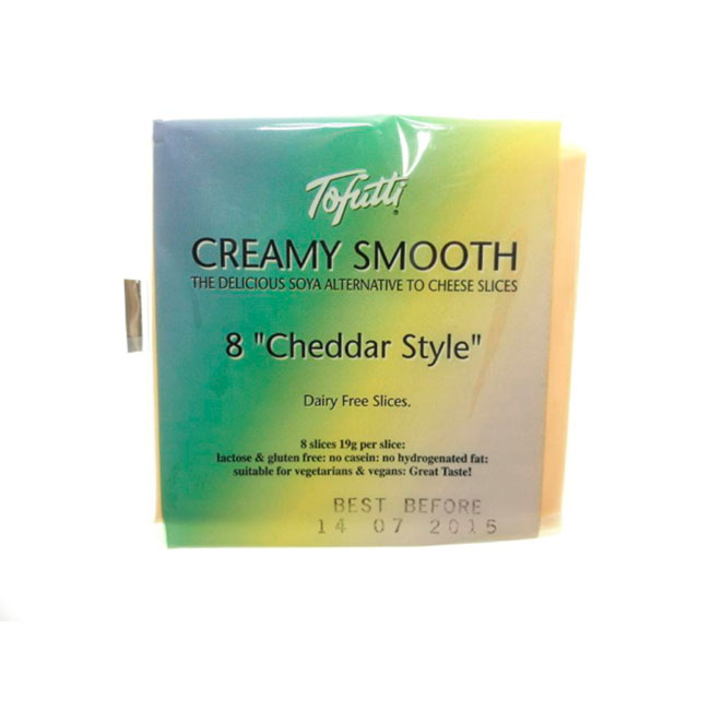 Queso de soja en lonchas 