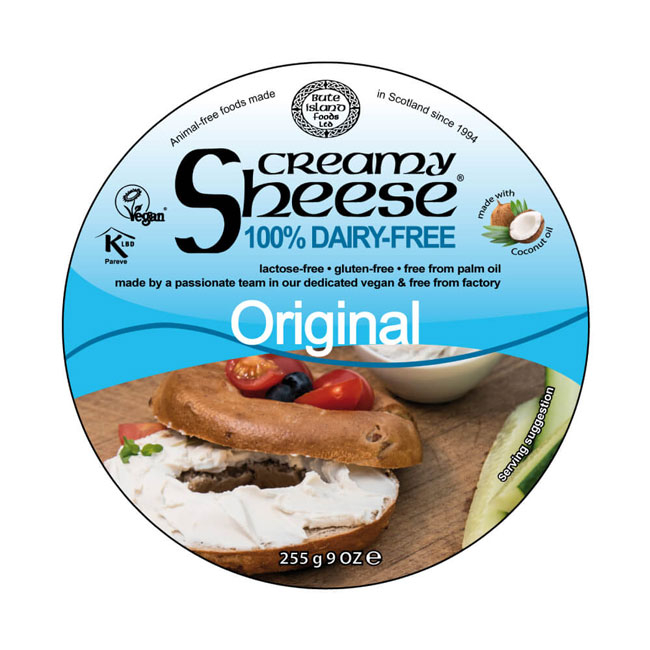 Queso de untar de ajo y hierbas sin lactosa 255g