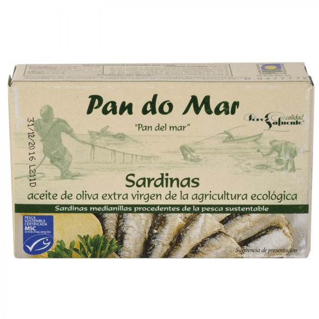 Sardinas en aceite de oliva virgen extra 120g